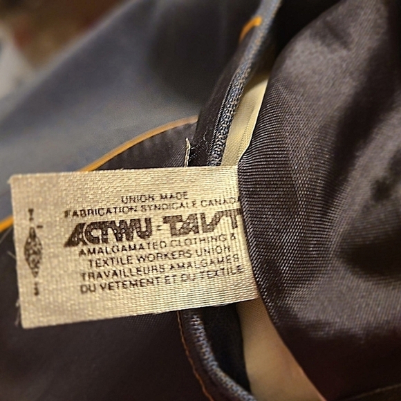 BOULEVARD CLUB UNION MADE WOOL BLAZER MENS NAVY BLUE FORMAL SUIT JACKET VINTAGE - Picture 7 of 7